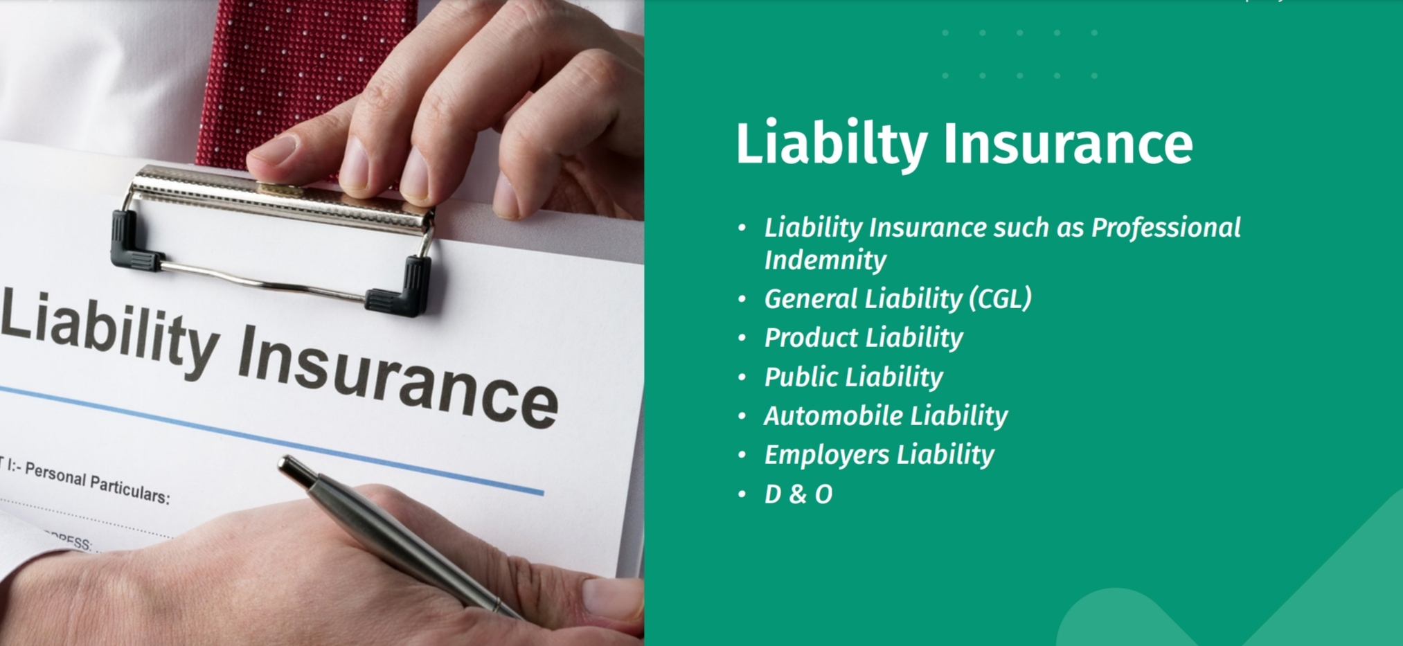 Liabilty Insurance